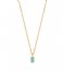 Ania Haie  Turquoise Drop Pendant Necklace Gold